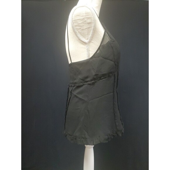 Jason Wu Double Layer V Neck Silk Strappy Tank Top Blouse Size 8 NWT NEW - Picture 2 of 13
